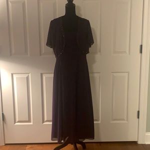 Coldwater Creek Plum Dress Women's sz 10
